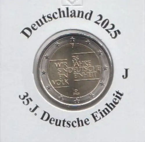 Deutschland 2025, 35 Jahre Deutsche Einheit J