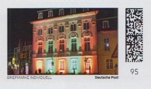 Deutsche Post - Marke Individuell - Bonn leuchtet 2025 - Altes Rathaus