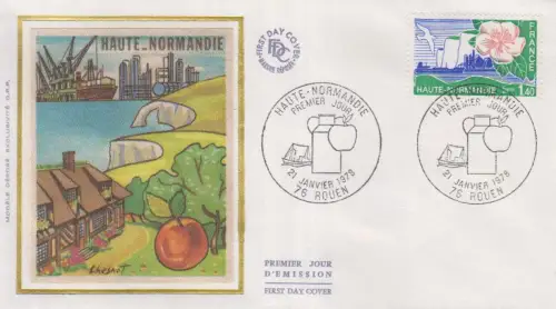 Frankreich MiNr. 2069 Felsküste der Haute-Normandie (1,40)