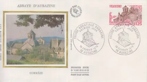 Frankreich MiNr. 2074 Tourismus: Abteikirche von Aubazine (1,25)