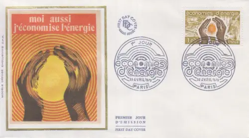Frankreich MiNr. 2096 Energiesparprogramm, Schutz vor Verschwendung der Energie