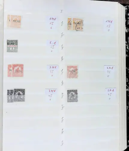 Sammlung / Lagerbestand Fiume