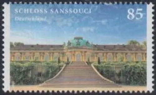 D,Bund Mi.Nr. 3216 Burgen und Schlösser, Schloss Sanssouci Potsdam (85)