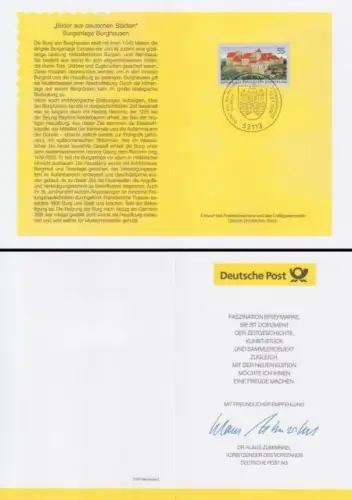 D,Bund Mi.Nr. 2548 Bilder aus deutschen Städten, Burganlage Burghausen (55)