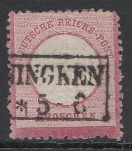 D,Dt.Reich Mi.Nr. 4 Adler mit kleinem Brustschild, 