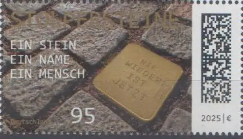 D,Bund Mi.Nr. 3941 Stolpersteine (95) 