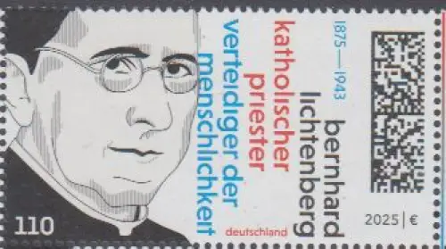 D,Bund Mi.Nr. 3938, 150. Geburtstag von Bernhard Lichtenberg (95)