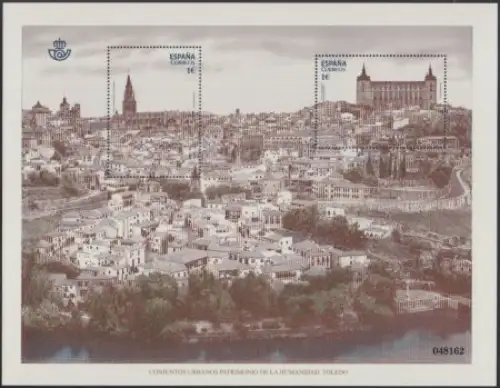 Spanien Mi.Nr. Block 255 UNESCO-Welterbe, Altstadt von Toledo