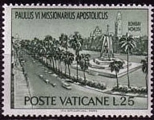 Vatikan Mi.Nr. 468 Eucharistischem Weltkongr., Ankunft Paul VI  (25)