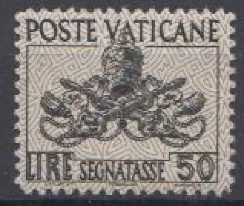 Vatikan Mi.Nr. Portom.17 Neue Wappenzeichnung (50L)