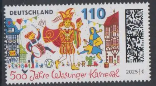 D,Bund Mi.Nr. 3888, 500 Jahre Wasunker Karneval (110)