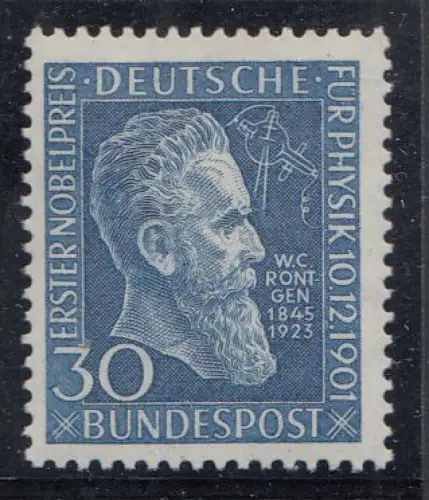 D,Bund Mi.Nr. 147 Röntgen (30), postfrisch