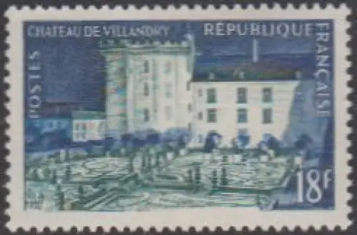 Frankreich MiNr. 1021 Schloss Villandry (18)