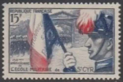 Frankreich MiNr. 1022 Militärakademie St.Cyr (15)