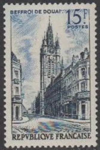 Frankreich MiNr. 1079 Douai, Glockenturm (15)