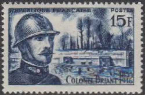 Frankreich MiNr. 1080 Oberst Emile Driant, Offizier (15)