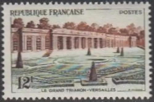 Frankreich MiNr. 1087 Schloss Le Grand Trianon, Versailles (12)