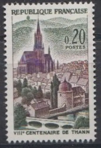 Frankreich MiNr. 1362 Ansicht von Thann (0,20)
