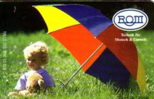 Telefonkarte O 809 05.95 ROM Technik für Mensch & Umwelt