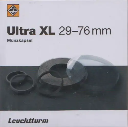 Leuchtturm Münzkapsel Ultra XL, (Ø 29-76)