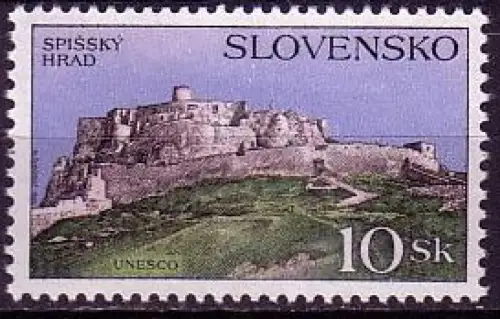 Slowakei Mi.Nr. 233 Schöne Heimat, Zipser Burg (10)