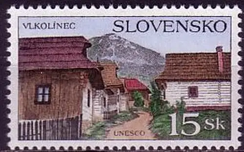 Slowakei Mi.Nr. 234 Schöne Heimnat, Vilkolinec bei Ruzoberok (15)