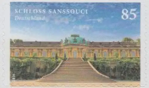 D,Bund Mi.Nr. 3231 a.Fol. Schloss Sanssouci Potsdam, skl.a.Folienbogen (85)