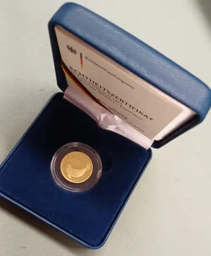 Deutschland GOLDMÜNZE (20 €), Kegelrobbe (G)