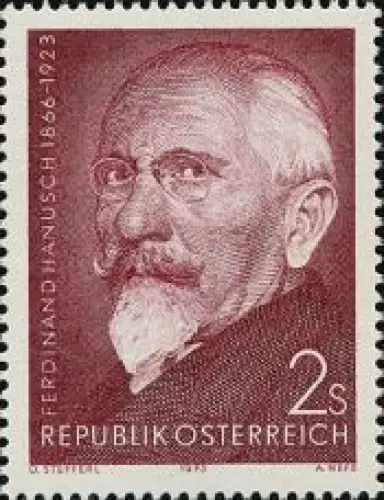 Österreich Mi.Nr. 1425 Ferdinand Hanuch, Staatssekretär (2)