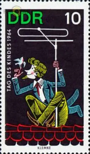 D,DDR Mi.Nr. 1026 Tag des Kindes, Fernsehen Meister Nadelöhr (10)