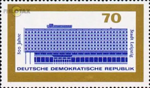 D,DDR Mi.Nr. 1129 800 Jahre Leipzig, Hotel Stadt Leipzig (70)