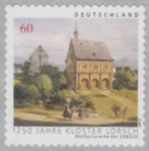 D,Bund Mi.Nr. 3055 Welterbe, 1250Jahre Kloster Lorsch, skl.a.Rolle (60)