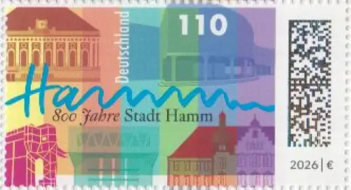 D,Bund Mi.Nr. 3954, 800 Jahre Stadt Hamm (110)