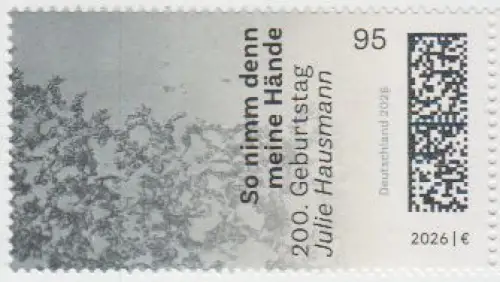 D,Bund Mi.Nr. 3956, 200 Geburtstag von Julie Hausmann (95)