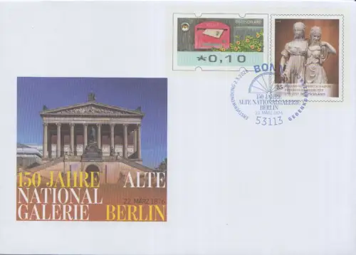 D,Bund MiNr.USo (noch nicht im Michel) Schadow / 150 J. Alte Nationalgalerie 