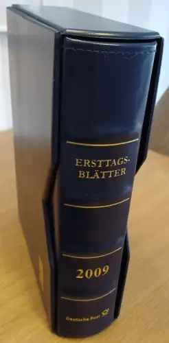 Deutsche Post ETB-Album (ohne Inhalt) mit Schuber "2009"