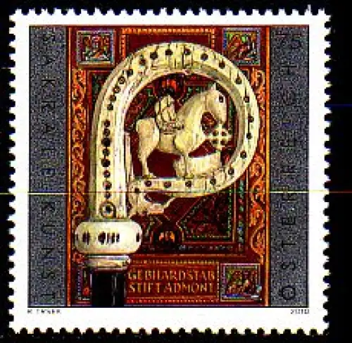 Österreich Mi.Nr. 2870 Sakrale Kunst, Hirtenstab Erzbischhof Gebhard (75)