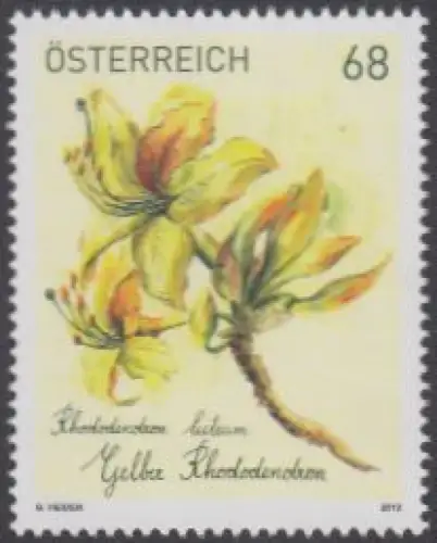 Österreich MiNr. 3386 Treuebonusmarke, Gelber Rhododendron (68)