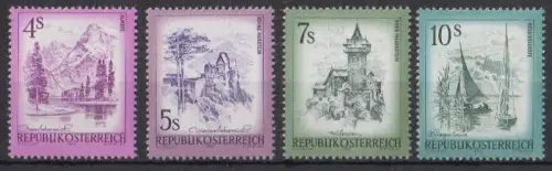 Österreich Mi.Nr. 1430-33 Freim. Schönes Österreich (4 Werte)