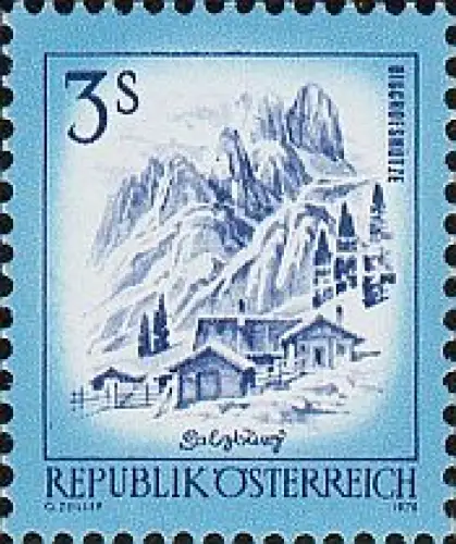 Österreich Mi.Nr. 1596 Freim. Schönes Öst. Bischofsmütze (3, kl.Format)