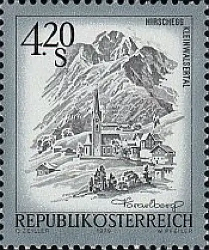 Österreich Mi.Nr. 1612 Freim. Schönes Öst. Hirschegg (4,2)