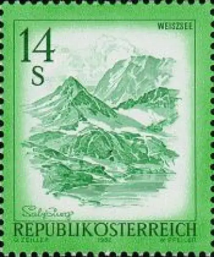 Österreich Mi.Nr. 1696 Schönes Österreich, Weißsee (14)