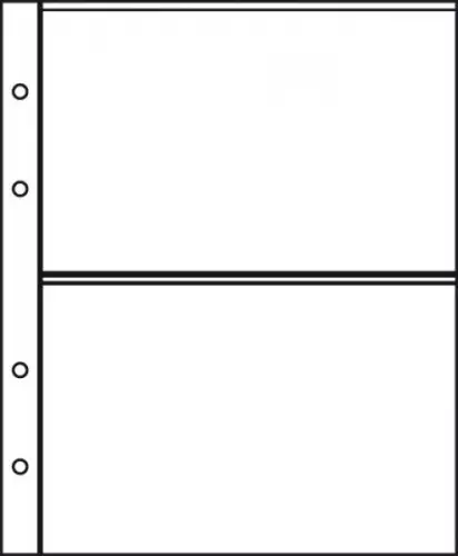 Lindner Ersatzhüllen für Postkartenalbum LOTOS (1 Stück)