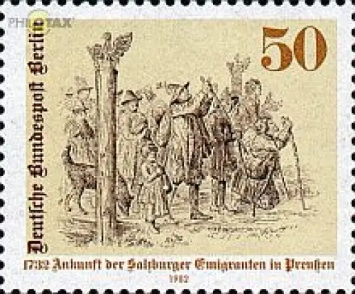 Berlin Mi.Nr. 667 Aufnahme Salzburger Emigranten (50)