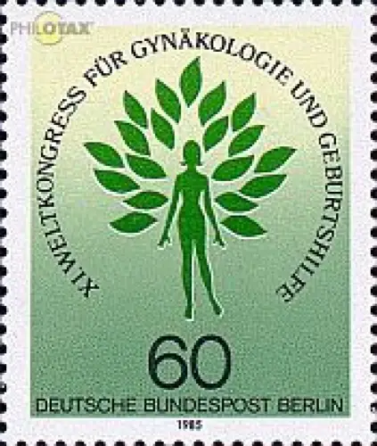 Berlin Mi.Nr. 742 Weltkongress Geselslchaft für Gynäkologie (60)