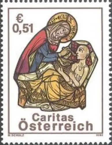 Österreich Mi.Nr. 2375 Caritas, Hl. Elisabeth von Thüringen (0,51)