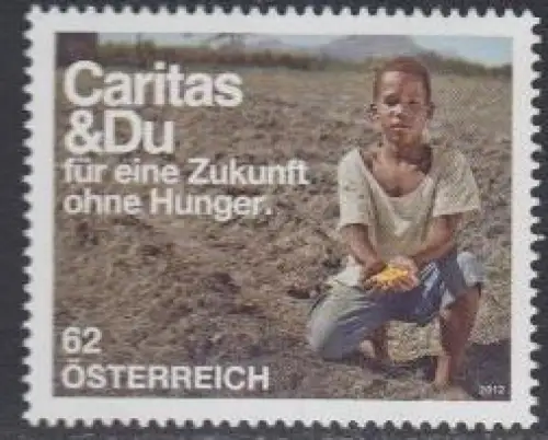 Österreich Mi.Nr. 3004 Caritas & Du für eine Welt ohne Hunger (62)