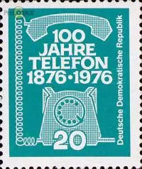 D,DDR Mi.Nr. 2118 100 Jahre Telefon, Telefonapparat (20)