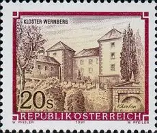 Österreich Mi.Nr. 2025 Stifte und Klöster, Kloster Wernberg (20)