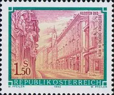 Österreich Mi.Nr. 2080 Stifte und Klöster, Deutscher Orden Wien (1,50)